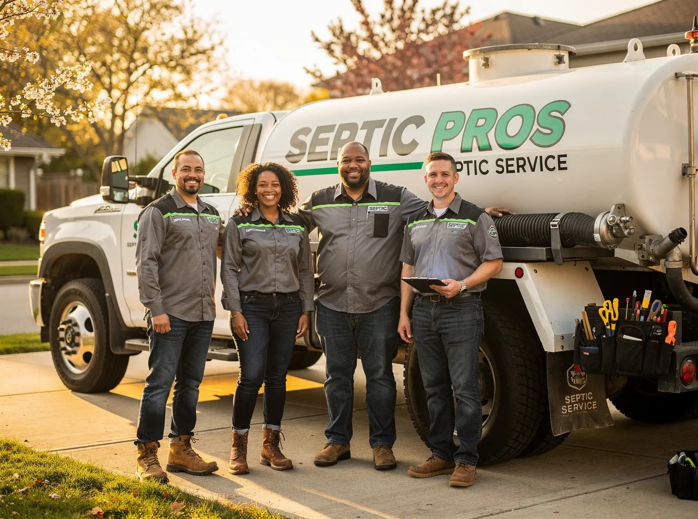 Septic Tank Pumping company in Muscadine, AL